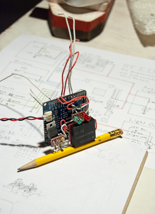 Arduino and front boards