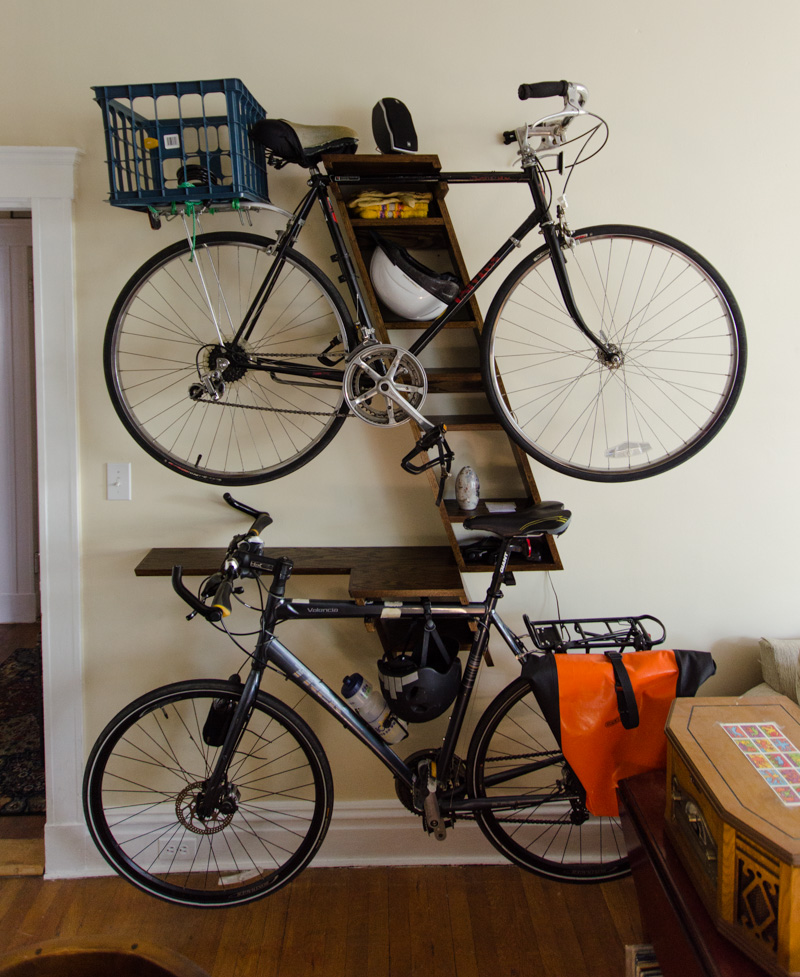 bicycle shelf