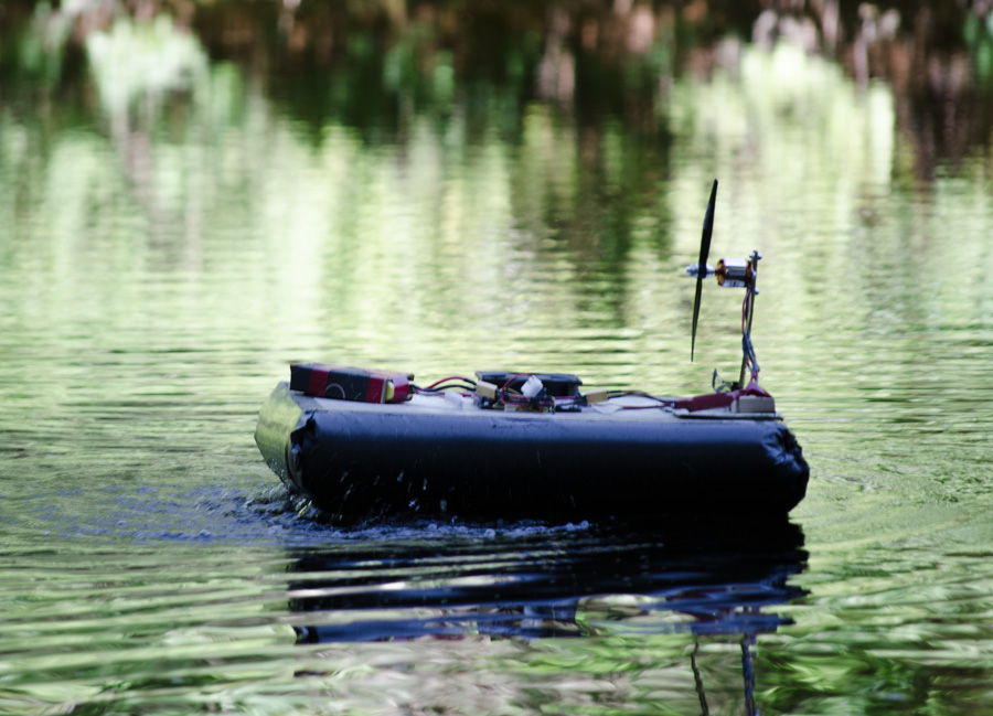 hovercraft on water