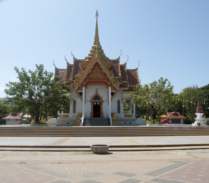 temple by the main park