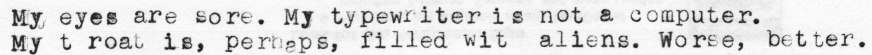 writing sample