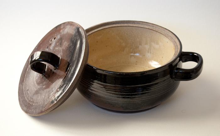 casseraole from side, open